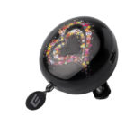 Zvonček Extend čierne srdce