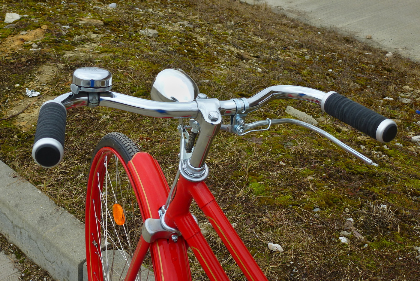 Páková retro brzda komplet 3 Páková retro brzda komplet
